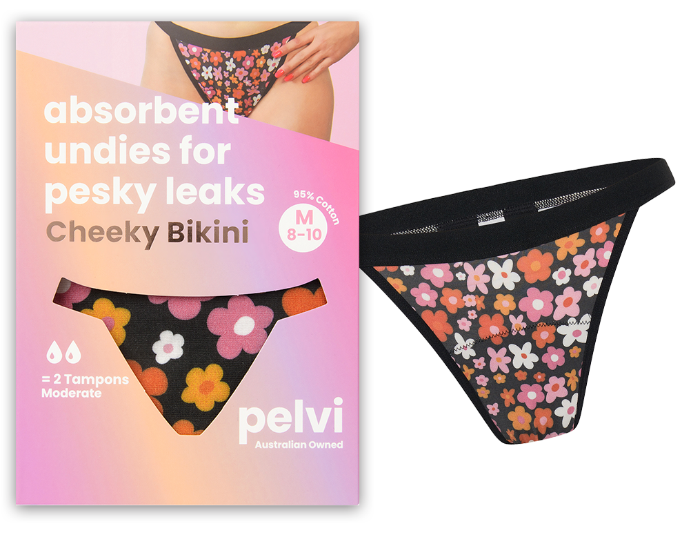 Leakproof Cheeky Bikini – Pelvi Store